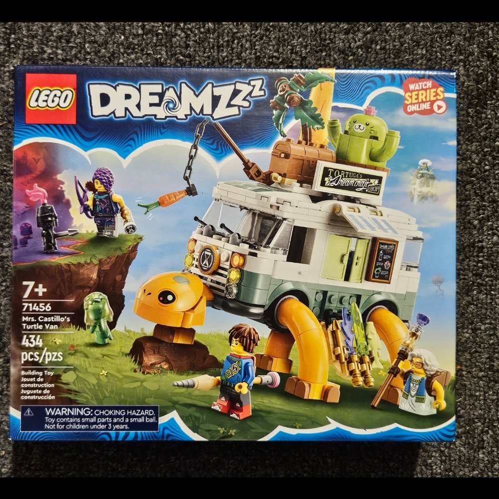 New LEGO DREAMZzz Mr. Castillo's Turtle Van Building Set 71456